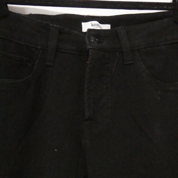 KENSIE JEANS | size 4 | Soft Black Classic Slim Fit Jeans - Picture 4 of 16